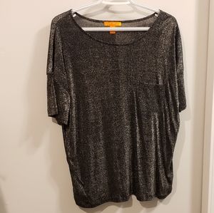 Joe Fresh Oversized Shimmery Top